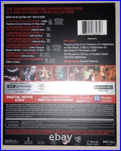 A Nightmare on Elm Street Film Collection 4K UHD Red Case with Slipcover Digital
