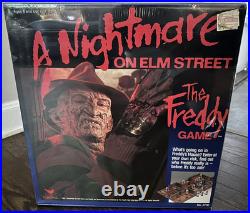A Nightmare on Elm Street Freddy Game Factory Sealed Orig Price Sticker Vintage