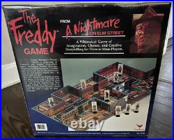 A Nightmare on Elm Street Freddy Game Factory Sealed Orig Price Sticker Vintage