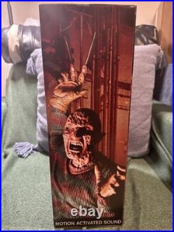 A Nightmare on Elm Street Freddy Krueger 18 Motion Activated Sound Figure