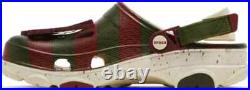 A Nightmare on Elm Street Freddy Krueger Crocs All Terrain Clog Size 13 New