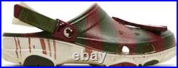 A Nightmare on Elm Street Freddy Krueger Crocs All Terrain Clog Size 13 New