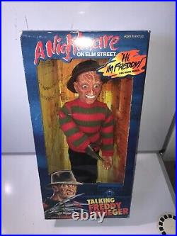 A Nightmare on Elm Street Freddy Krueger Talking Doll 1989 New sealed