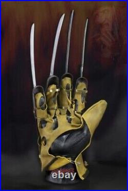 A Nightmare on Elm Street Freddy Krueger's Glove 11 Scale Prop Replica New