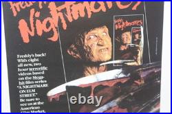 A Nightmare on Elm Street Freddy's Nightmares VHS Lorimar 1988 Promo Poster