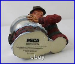 A Nightmare on Elm Street Horror Globe 2003 NECA Reel Toys in Box Broken Claws
