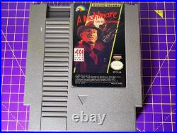 A Nightmare on Elm Street NES ntsc USA Nintendo Cartridge + Dust Sleeve