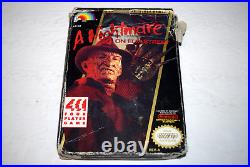 A Nightmare on Elm Street Nintendo NES Video Game Complete in Box