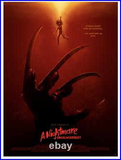 A Nightmare on Elm Street Red VARIANT Poster Giclee Print Art 18x24 Mondo #40