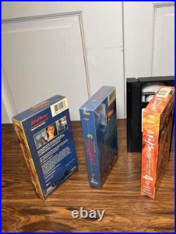 A Nightmare on Elm Street SEALED 2, 3 & 4 GREAT CONDITION Dream Warriors VHS Lot