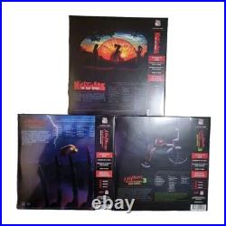 A Nightmare on Elm Street Soundtrack MONDO LIMITED COLORED VINYL LOT 1 2 3