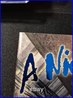 A Nightmare on Elm Street Special, Blue Foil, Signed by Robert England A Nightmare on Elm Street Special, Blue Foil, Signed by Robert England