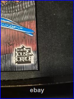 A Nightmare on Elm Street Special, Blue Foil, Signed by Robert England A Nightmare on Elm Street Special, Blue Foil, Signed by Robert England