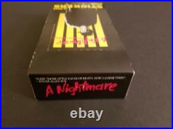 A Nightmare on Elm Street Sticker Box / Album / promo flyer combo 48 packs