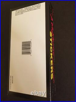 A Nightmare on Elm Street Sticker Box / Album / promo flyer combo 48 packs
