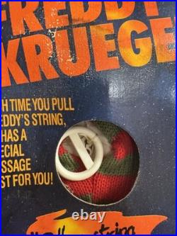 A Nightmare on Elm Street Talking Freddy Krueger Doll 1989 Matchbox
