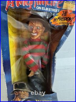 A Nightmare on Elm Street Talking Freddy Krueger Doll 1989 Matchbox