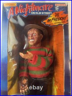 A Nightmare on Elm Street Talking Freddy Krueger Doll (1989) Matchbox Vintage