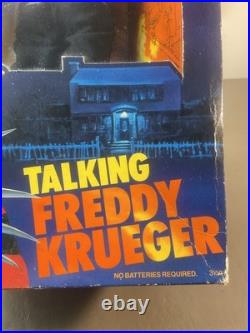 A Nightmare on Elm Street Talking Freddy Krueger Doll (1989) Matchbox Vintage