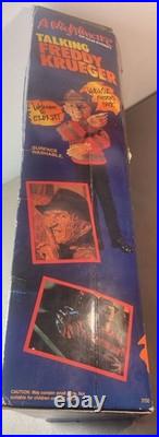 A Nightmare on Elm Street Talking Freddy Krueger Doll (1989) Matchbox Vintage