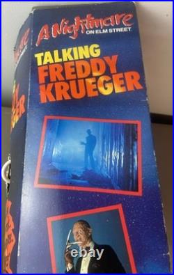 A Nightmare on Elm Street Talking Freddy Krueger Doll (1989) Matchbox Vintage