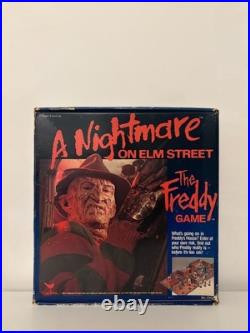 A Nightmare on Elm Street The Freddy Game 1989 Cardinal Board Game Complete