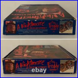 A Nightmare on Elm Street The Freddy Game 1989 Cardinal Board Game Complete