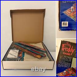 A Nightmare on Elm Street The Freddy Game 1989 Cardinal Board Game Complete