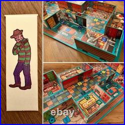 A Nightmare on Elm Street The Freddy Game 1989 Cardinal Board Game Complete