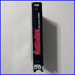 A Nightmare on Elm Street VHS MEDIA Video Treasures Signed By Robert Englund