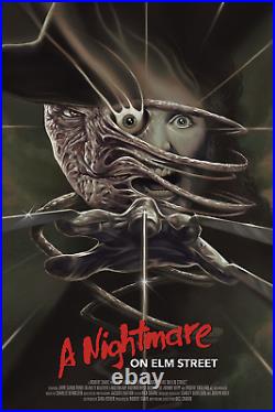 A Nightmare on Elm Street by Nick Charge Ltd Edition x/100 Print Mondo MINT Art