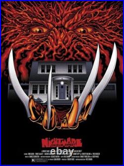 A Nightmare on Elm Street by Pitchgrim 20/150 18x24 Screen Print Movie Poster A Nightmare on Elm Street by Pitchgrim 20/150 18x24 Screen Print Movie Poster