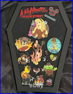 A nightmare on elm street meets Disney 14 Pc Fantasy Freddy Krueger mash up pin