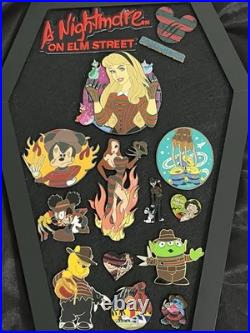 A nightmare on elm street meets Disney 14 Pc Fantasy Freddy Krueger mash up pin