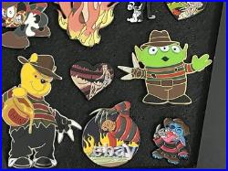 A nightmare on elm street meets Disney 14 Pc Fantasy Freddy Krueger mash up pin