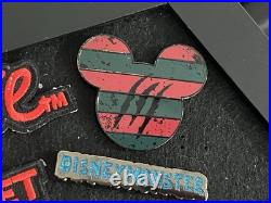 A nightmare on elm street meets Disney 14 Pc Fantasy Freddy Krueger mash up pin