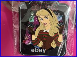 A nightmare on elm street meets Disney 14 Pc Fantasy Freddy Krueger mash up pin