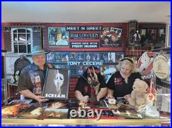 Autographed Nightmare on Elm Street Glove + Boiler Room Piece Prop Replica