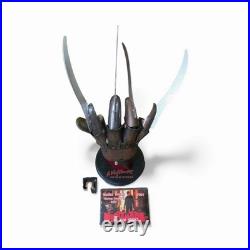 Autographed Nightmare on Elm Street Glove + Boiler Room Piece Prop Replica