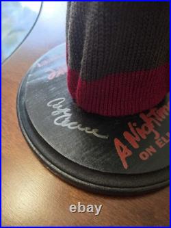 Autographed Nightmare on Elm Street Glove + Boiler Room Piece Prop Replica