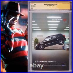 CGC 9.4 SS A Nightmare on Elm Street #1 signed Robert Englund Freddy Krueger