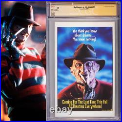 CGC 9.8 SS Nightmares on Elm Street #1 signed Robert Englund Freddy Krueger 1991