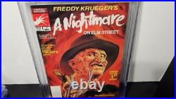 Cgc 8.5 Freddy Krueger's A Nightmare On Elm Street #1 1989 White Pages