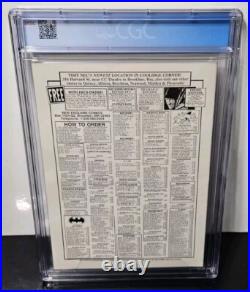 Cgc 8.5 Freddy Krueger's A Nightmare On Elm Street #1 1989 White Pages