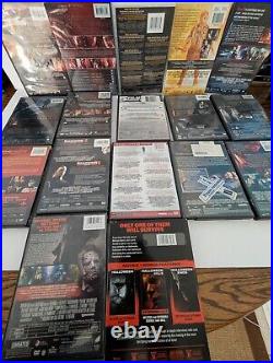 Complete Collection Halloween Friday The 13th Nightmare On Elm Street DVDs