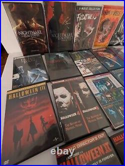 Complete Collection Halloween Friday The 13th Nightmare On Elm Street DVDs