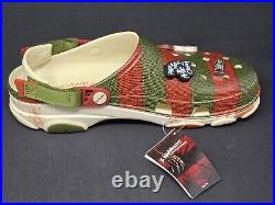 Crocs Nightmare on Elm Street Freddy Kreuger Men's Multi Sizes 210240-90H NBY Crocs Nightmare on Elm Street Freddy Kreuger Men's Multi Sizes 210240-90H NBY