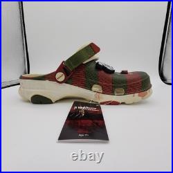 Crocs x Nightmare On Elm Street All Terrain Clogs Mens 8 / Womens 10 NEW in Box