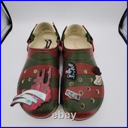 Crocs x Nightmare On Elm Street All Terrain Clogs Mens Size 10 Freddy NEW in Box