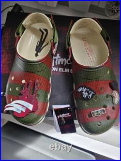 Crocs x Nightmare On Elm Street Size 13 Mens Freddy Krueger BRAND NEW Crocs x Nightmare On Elm Street Size 13 Mens Freddy Krueger BRAND NEW